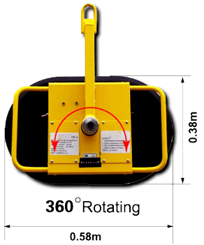 CL-V-MC-5M Mini Portable Glass Manipulator Powered By 12VDC Rechargeable Battery